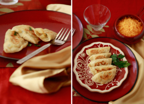 Eggless Pierogi