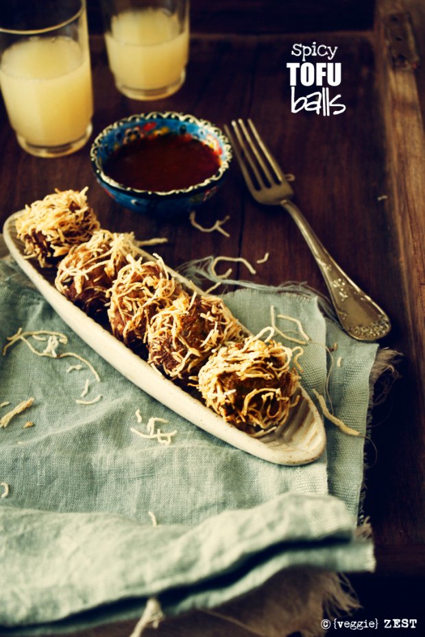 Spicy Tofu Balls