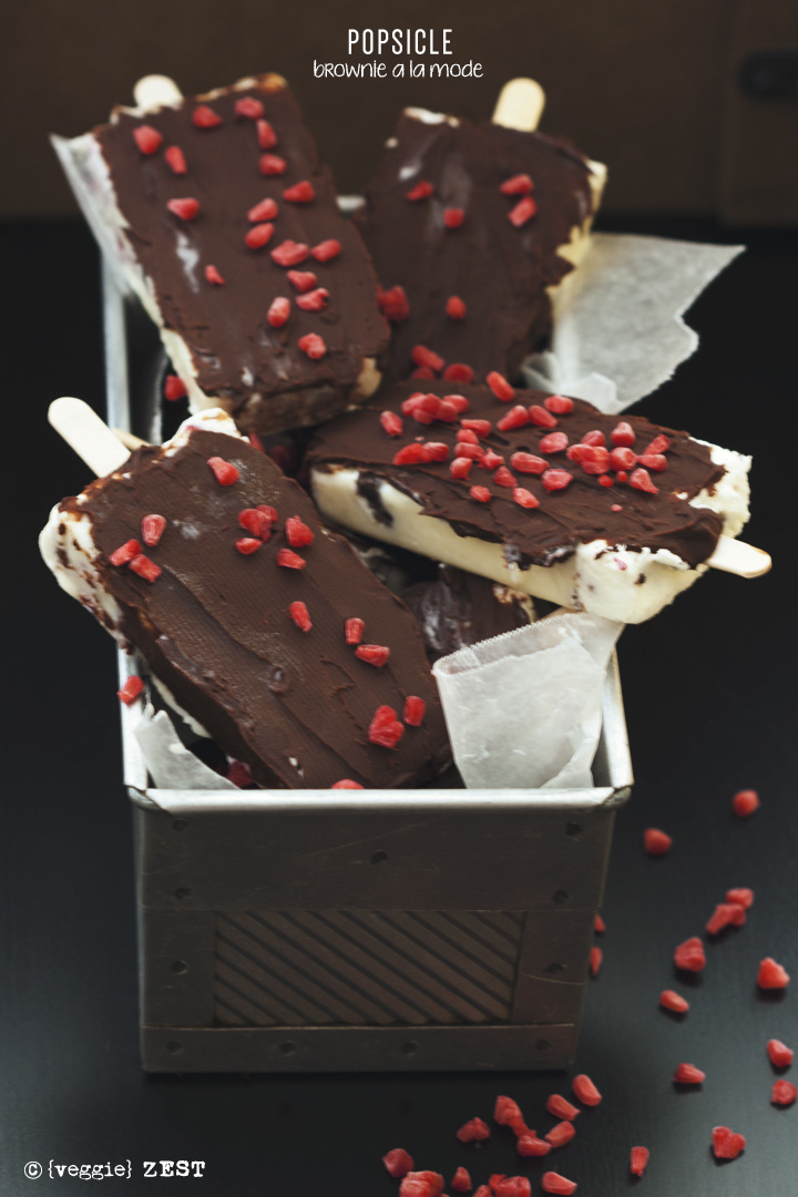 Brownie a la Mode Popsicle 3