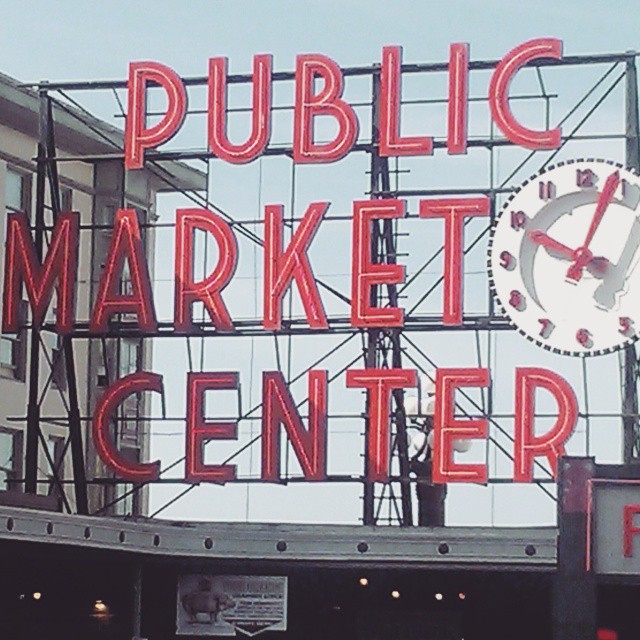 Public Market #pikeplace #seattle Public Market #pikeplace #seattle