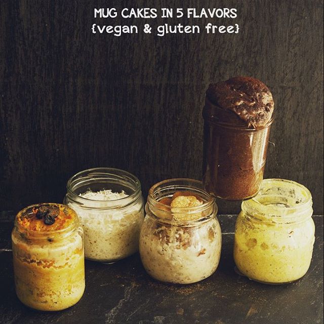 Easy mug cakes in 5 flavors. These babies are vegan and gluten free!!! Small portions make them even better ✅
Recipe is now on blog - check profile for link 👆
#mugcake #fbcigers #f52grams  #honestcooking #vegancake #easycake